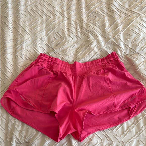 lululemon athletica Pants - Women's Lululemon Pink Athletic Shorts